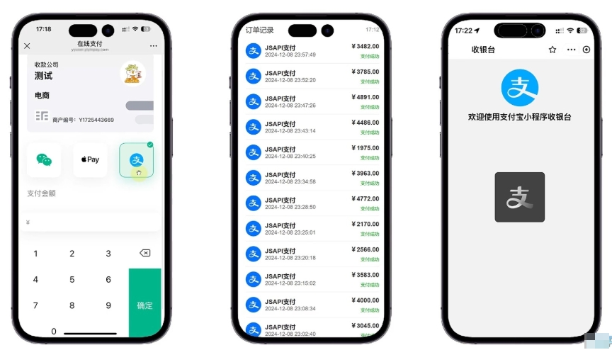 易支付 精美设计的支付收银台模板 门店收银管理系统 云支付收银台-源码库