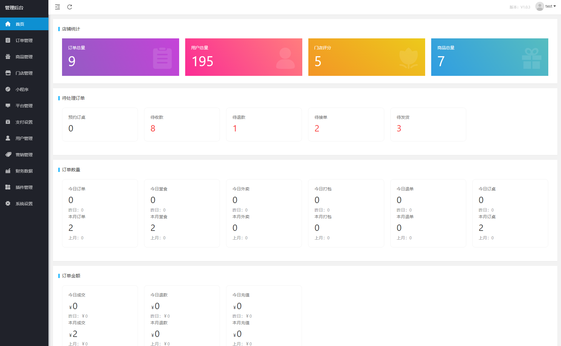 图片[6]-最新扫码点餐外卖配送餐饮小程序系统源码 开源版-源码库